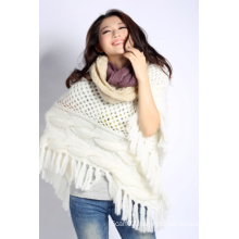 Acrylic Knitted Scarf (12-BR-201712-6.1)